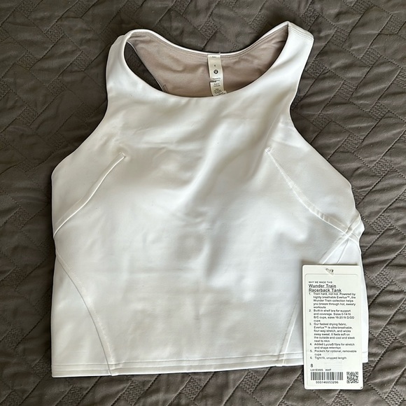lululemon athletica Other - NWT Lululemon Wunder Train Racerback Tank Size 8